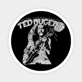 Ted Nugent Vintage Magnet